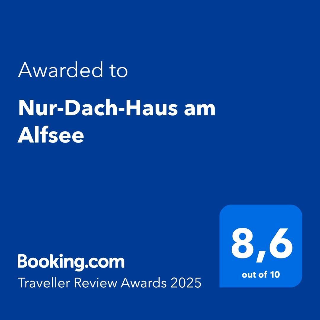 Nur-Dach-Haus Am Alfsee Rieste Екстериор снимка