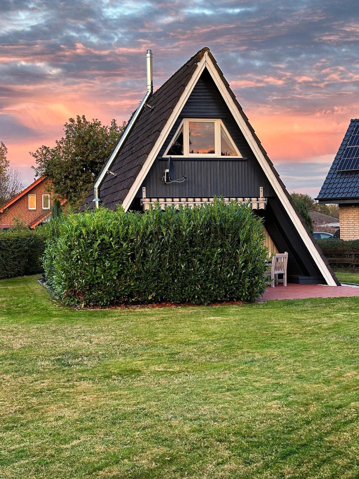 Nur-Dach-Haus Am Alfsee Rieste Екстериор снимка