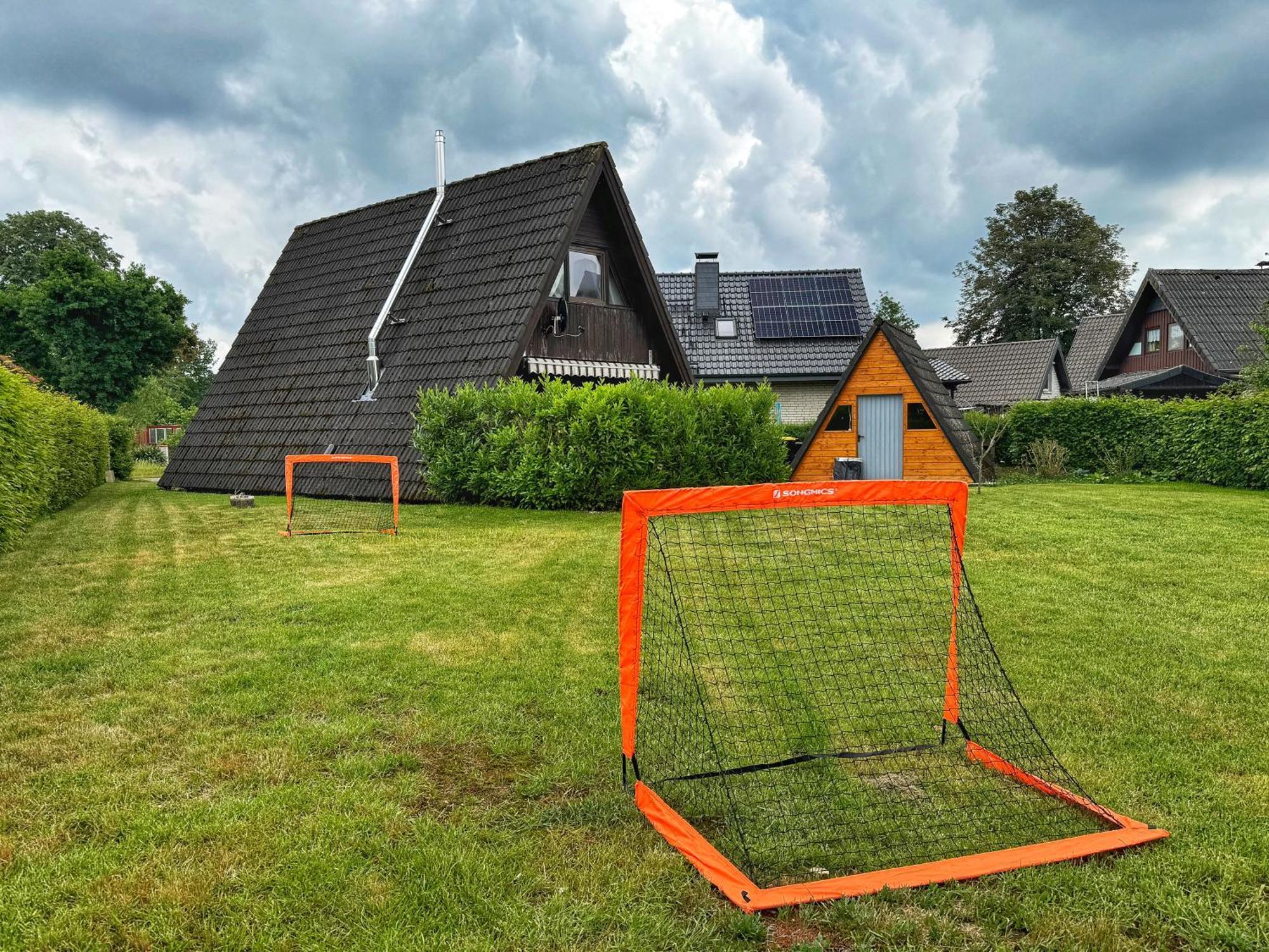 Nur-Dach-Haus Am Alfsee Rieste Екстериор снимка