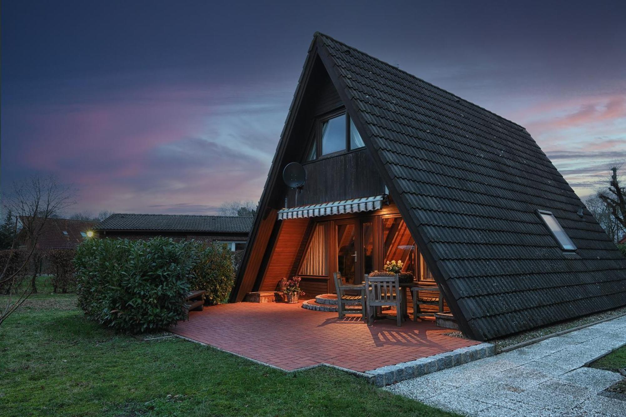 Nur-Dach-Haus Am Alfsee Rieste Екстериор снимка