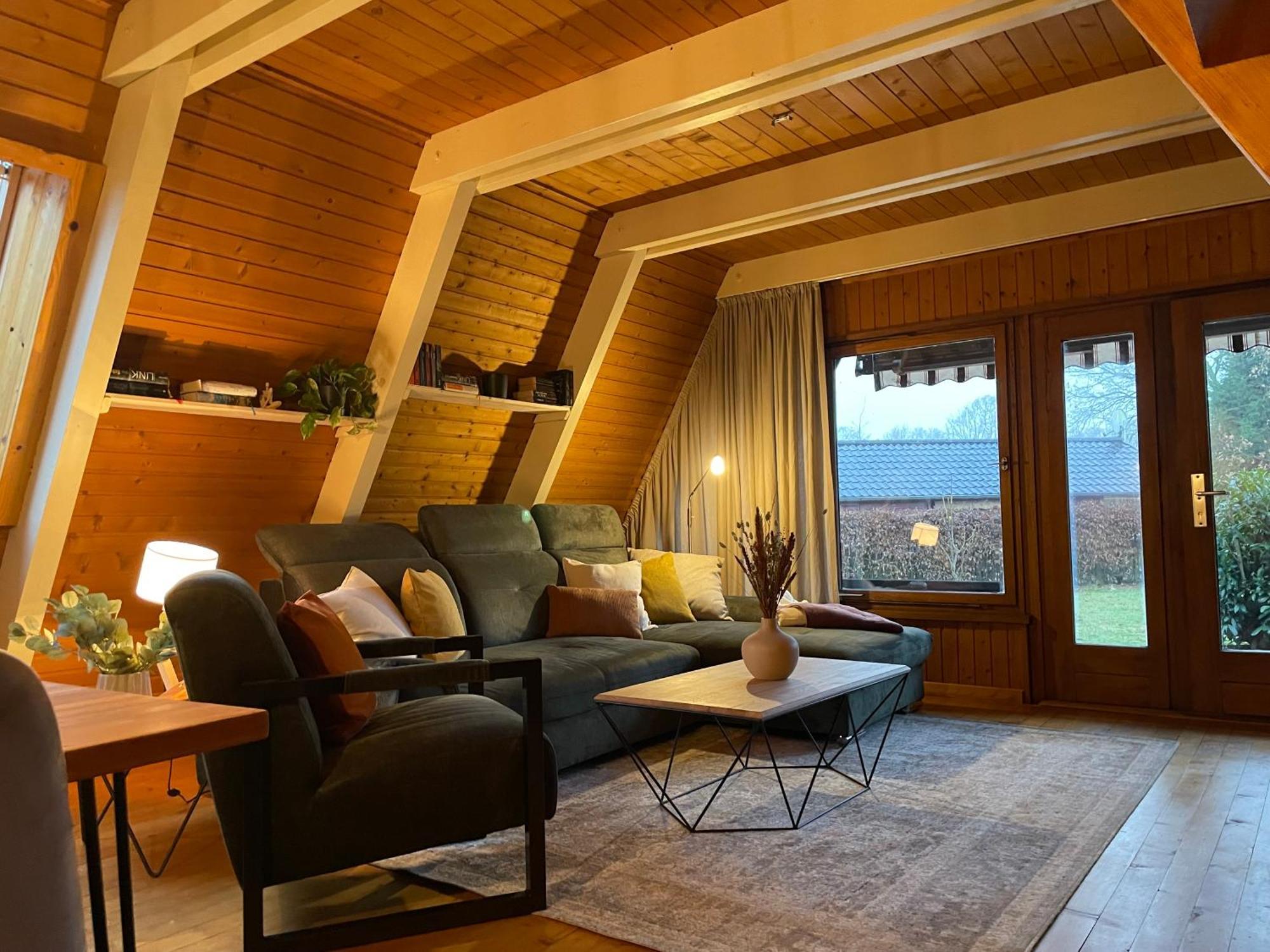 Nur-Dach-Haus Am Alfsee Rieste Екстериор снимка