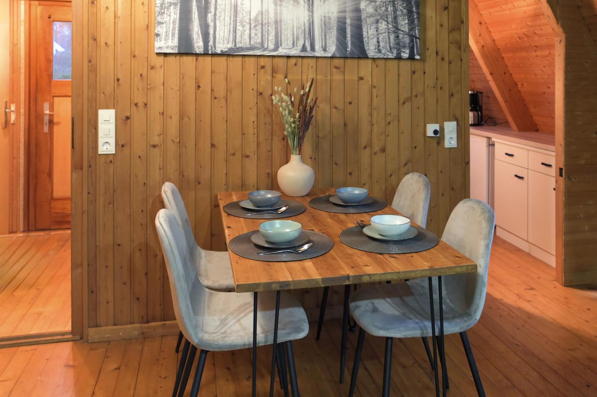 Nur-Dach-Haus Am Alfsee Rieste Екстериор снимка